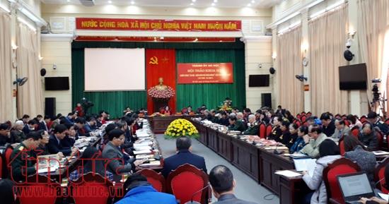 Hội thảo khoa học 'Hà Nội - Điện Biên Phủ trên không - Bản hùng ca bất diệt' ảnh 1